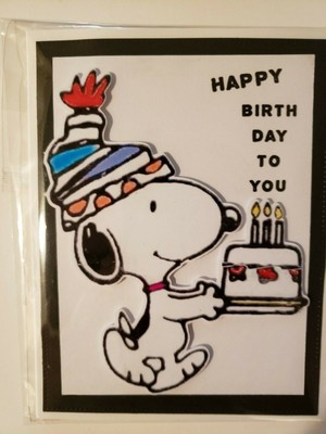 Snoopy Happy Birthday To You Ebay
