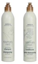 Aveda Rosemary Mint 2 Pack! SHAMPOO & CONDITIONER Set 12oz in Each NEW