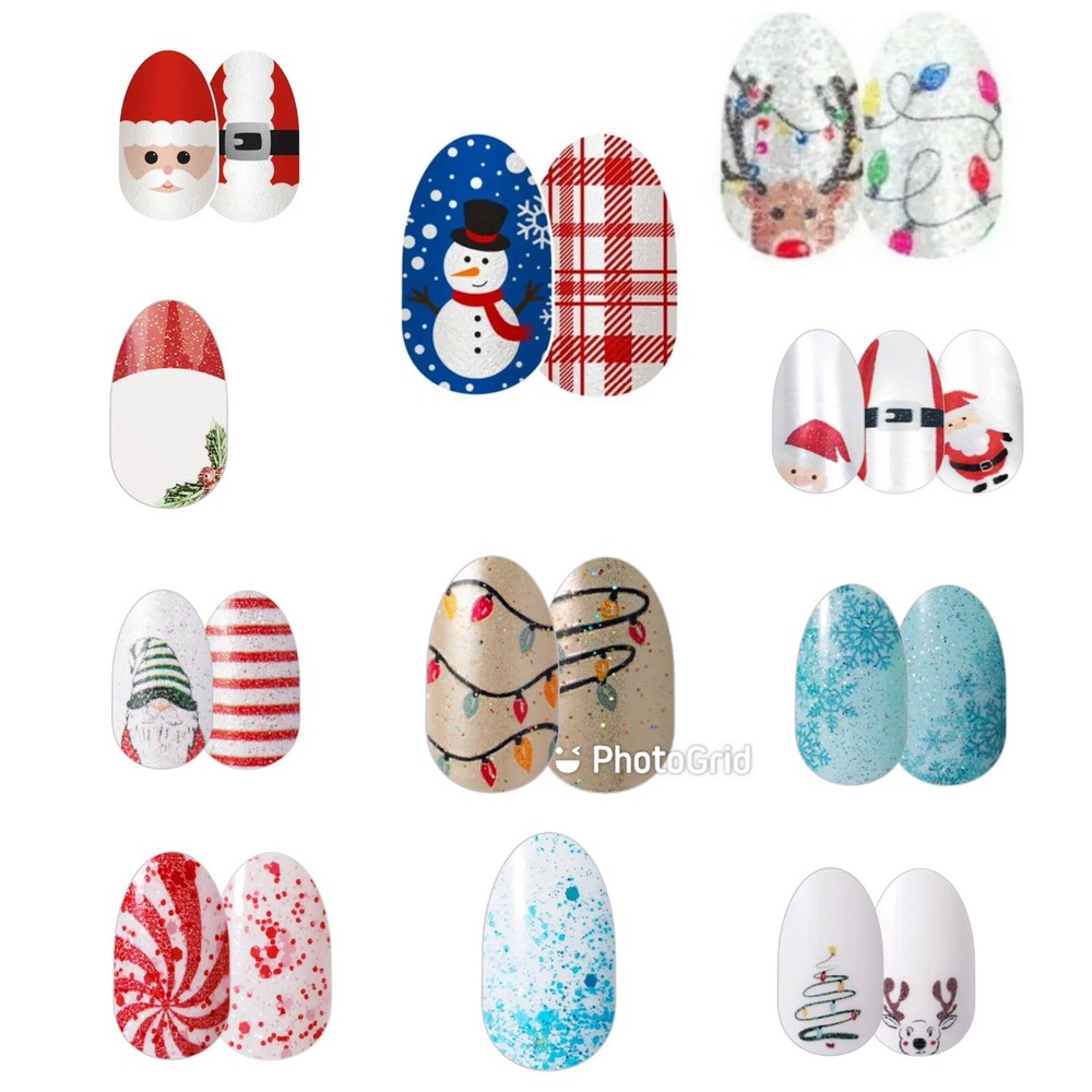 🎄☃️color STREET Polish Holiday Christmas Snowman Santa Current Retired🎅🏻❄️