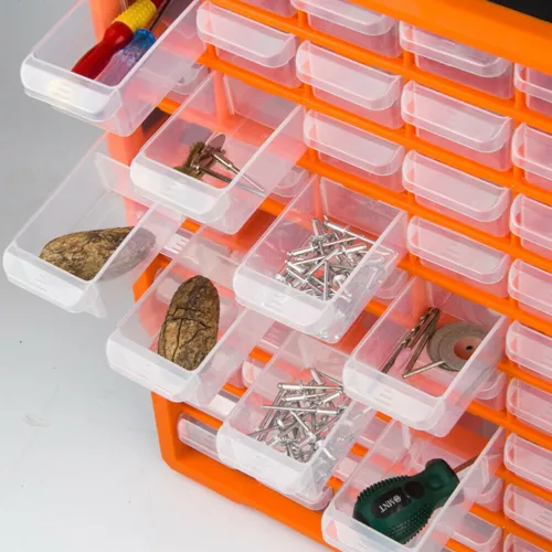 60 Drawer Plastic Small Parts Organizer Storage Hardware Craft Cabinet Nuts Bolt - Picture 34 of 38