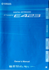 Yamaha PSR-E423 Portatone Tastiera Elettronica Manuale Utente Originale Manuale Uso Libretto