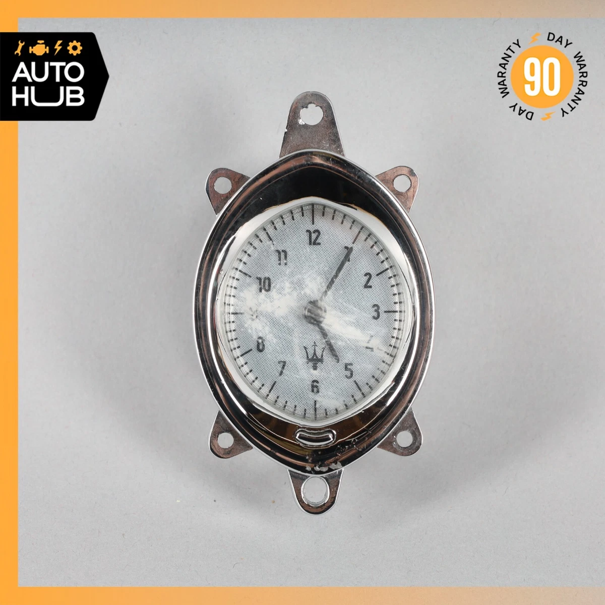 08-19 Maserati GranTurismo M145 Center Dashboard Analog Clock 