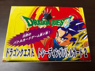 Dragon Quest Trading Battle Card Vol.2 BOX Sealed 15 Pack in Enix