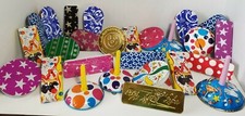Vintage Noisemaker Lot Of 25 Party New Years Eve Metal Tin Toys Birthday Party