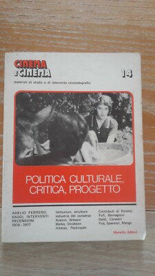 cinema e cinema materiali di studio e di intervento cinematografici 14 
