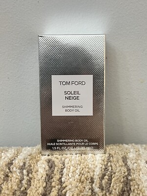 Tom Ford Soleil Neige Shimmering Body Oil Perfume Scent Spray, 1.5oz / 45ml, NIB