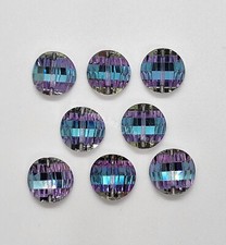 8pc Swarovski Crystal Wistaria 12mm Pagoda 5107 R Beads; Vintage; Right Side
