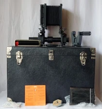 Sinar 4x5 Monorail Camera Bench Holder, 6" Extension Rail w/ Case Barely Used