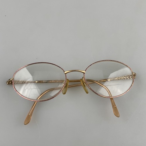 Christian Dior Eyeglasses Frame Only mod. CD3570 47Q Gold Plated Austria Vintage - Picture 11 of 12