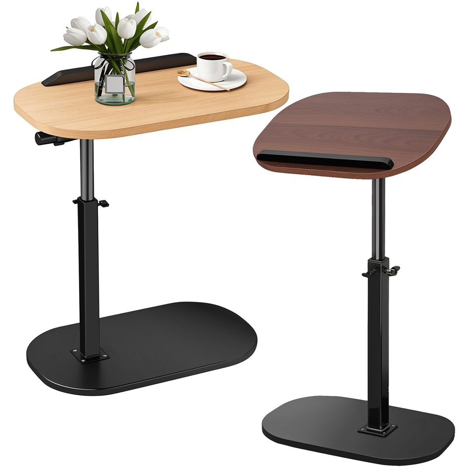 Side Table 2Tier Metal Coffee End Table Living Room Mini Bedside Table