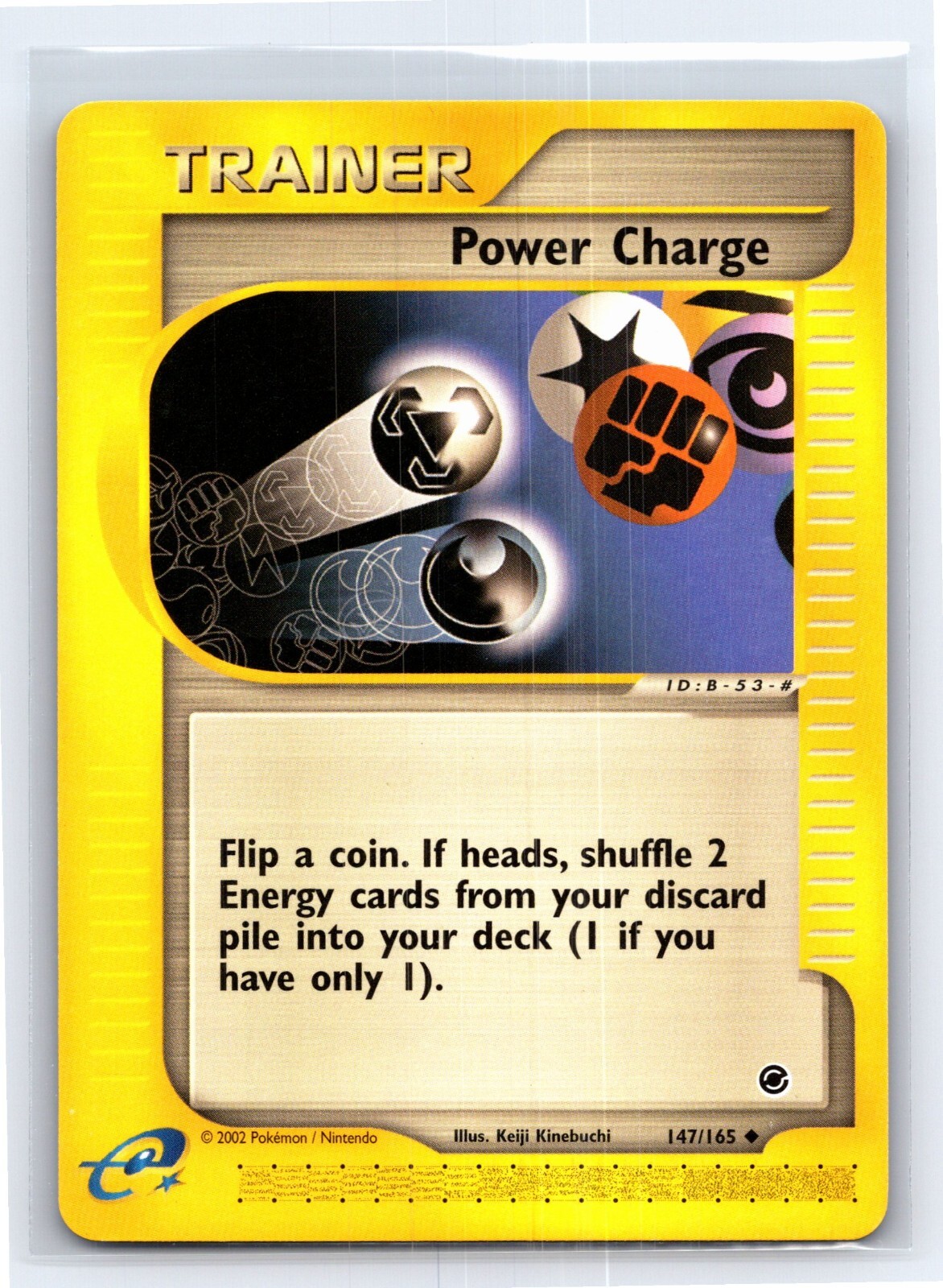 2002 Pokemon TCG Expedition Base Set Power Charge - 147/165 - NM