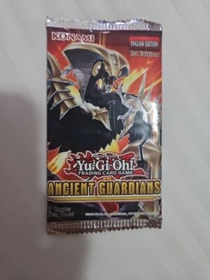ancient guardians booster box 1st edition Yu-Gi-Oh! Ancient Guardians Booster Pack main image 1