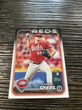 2024 Topps Series 2 Rookie Card 365 Carson Spiers, Cincinnati Reds RC