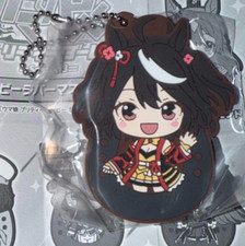 Uma Musume: Pretty Derby derby rubber mascot keychain Kitasan Black