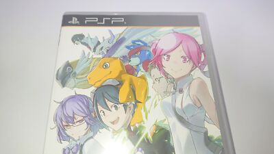 Jeu Digimon World Re:Digitize - Version Japonaise Pour PSP - Avec Carte Bonus - Bon État