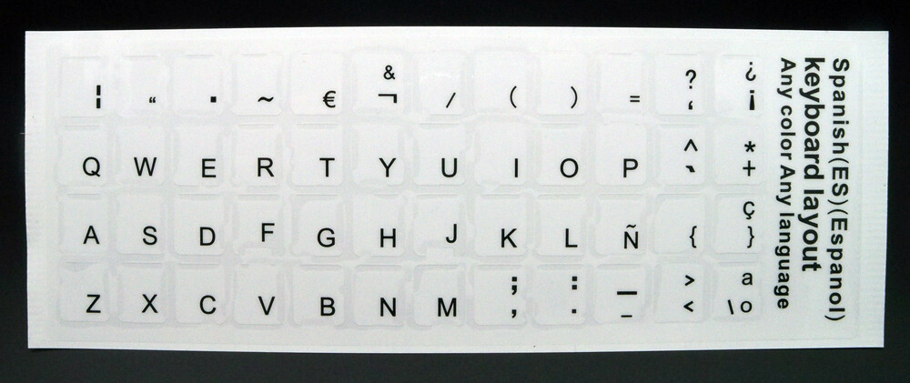 S For Computer Laptop,white