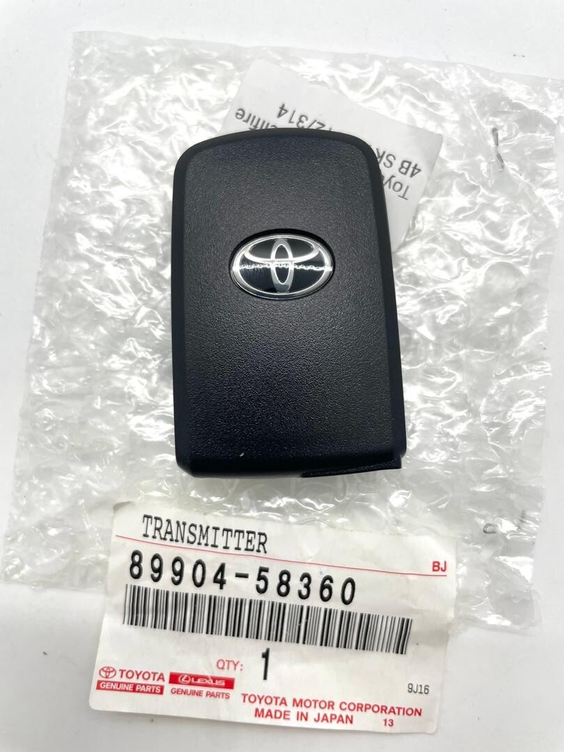 GENUINE Toyota Alphard Vellfire 4 Button Smart Entry Remote key