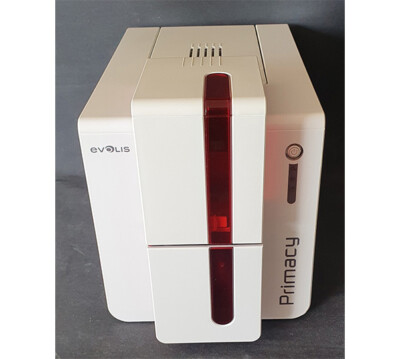 Evolis Primacy PM1H0000RS Plastikkarten + Nur 981 Karten gedruckt + USB + LAN