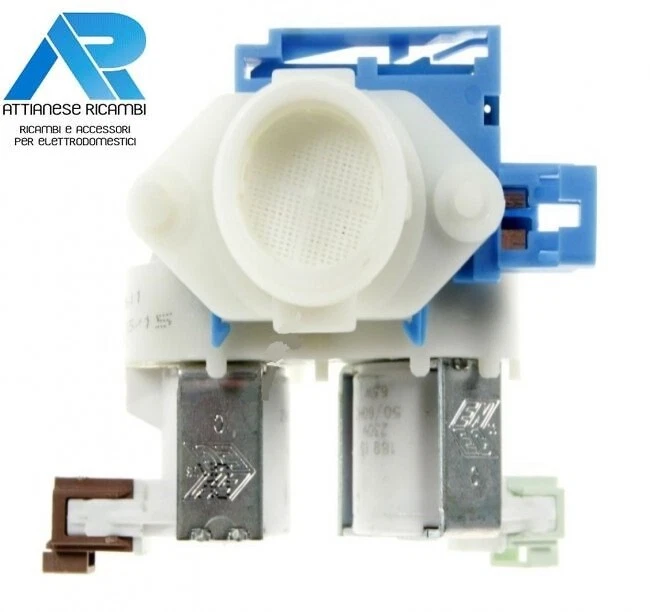 ELETTROVALVOLA ORIGINALE COMPATIBILE CON LAVATRICE ELECTROLUX - 8087104173/4662751BS - Foto 3