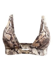 Vitamin A Women's Neutra Bralette Swim Top Separates Swimsuit 4/XS, Levisa 