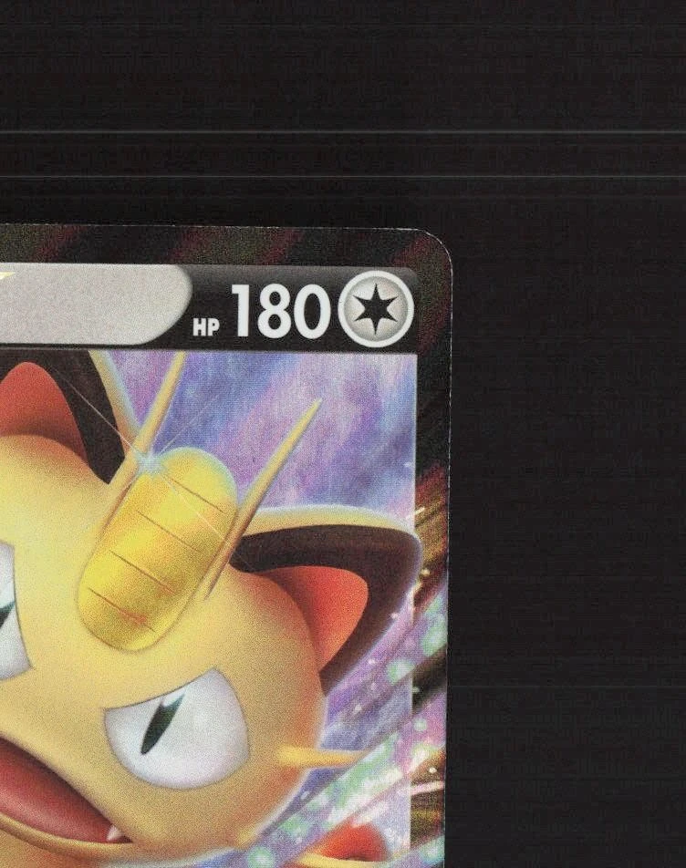 Meowth V SWSH004 Sword & Shield Black Star Promo Holo Pokemon Card NM - Image 4 of 4