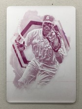 Dawel Lugo 2019 Topps Inception  Rookie Magenta Printing Plate 1/1 TIGERS