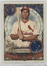2019 Topps Allen & Ginter Baseball Star Signs Paul Goldschmidt #BSS-46 0ot5