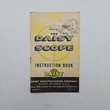 Vintage The Daisy Scope Instruction Book Sc 200 M-9