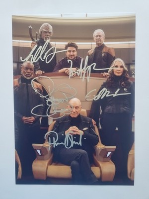 Star Trek: The Next Generation/Picard- Original Autogramm mit Zertifikat COA