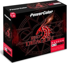 PowerColor AMD Radeon 550 2GB GDDR5 Graphics Card 550 Red Dragon