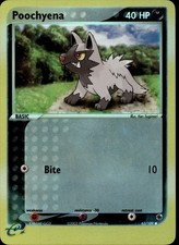 Poochyena Reverse Holo Common EX Ruby and Sapphire 63/109 LP on eBay