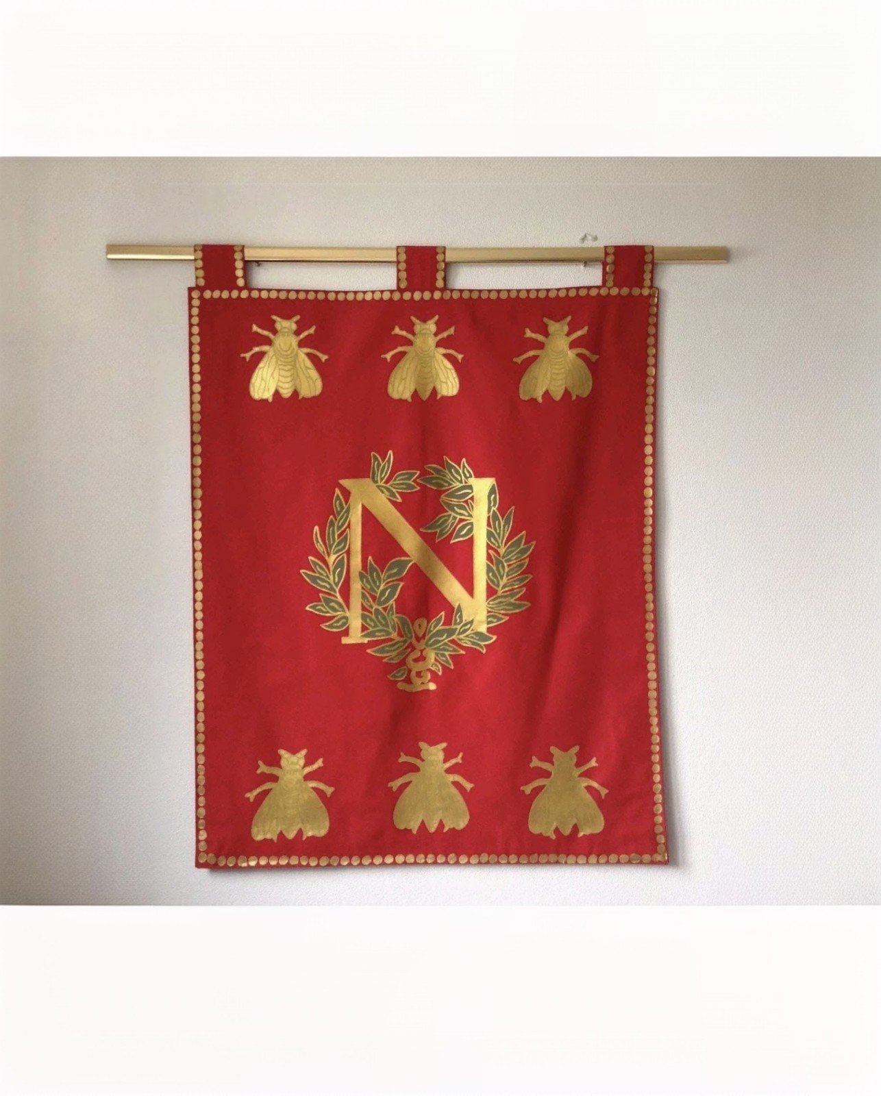 Peinture Armoiries Impériales Napoléon Ier idée cadeau pour passionné d histoire de France