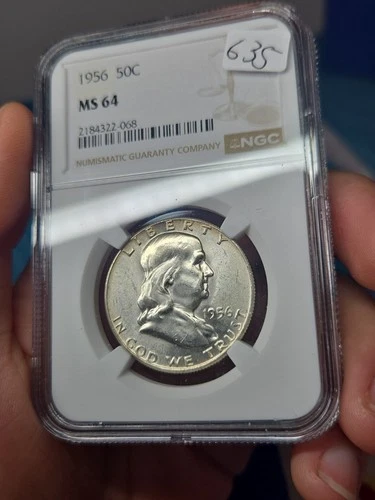 1956-P Franklin Half Dollar — photo from another recent sale