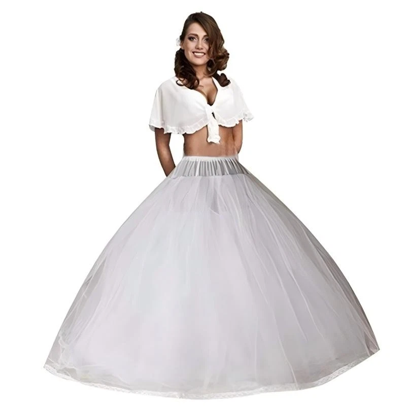 long petticoat for maxi dress Long Dailywear A-Line Lolita Petticoat, 30.7" (78 cm), Cotton Lining