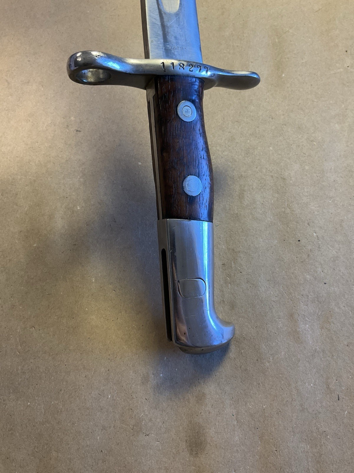 Swiss M1906 Schmidt Rubin Sawback Bayonet 