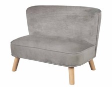 Roba Kindersofa Sofa Kindersitz Kindercouch Couch Kinderbank Lil Sofa grau