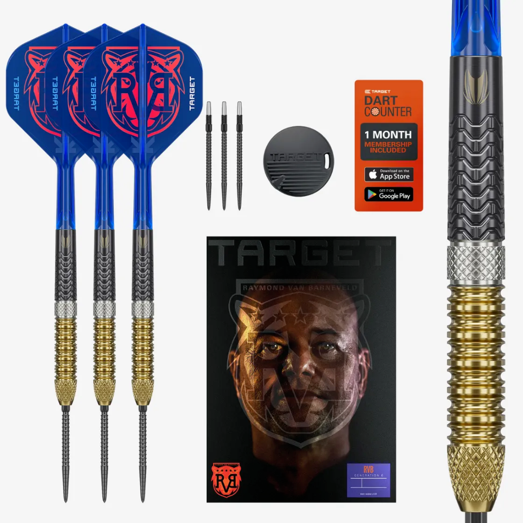 TARGET RVB RAYMOND VAN BARNEVLD G6 SP 23 GRAM 95%TUNGSTEN STEEL