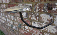 WW1  GERMAN  WALL-MOUNTED PICKLEHAUBE_ HELMET - CAP -STEEL HOOK - RARE!