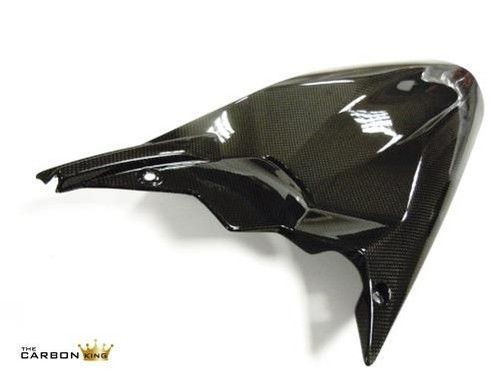 DUCATI MULTISTRADA 1200/1200S CARBON REAR HUGGER 2015-17 PLAIN GLOSS MUDGUARD - Picture 2 of 3