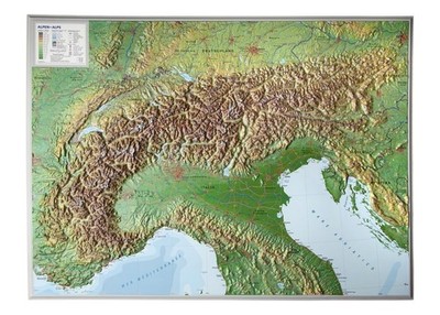 Alpen 1 : 1 200 000 | André Markgraf, Mario Engelhardt | deutsch