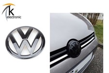 VW Golf 7 Emblem | schwarz glänzend vorne Vo...