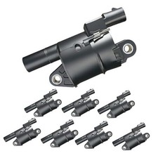 Set of 8 UF414 Round Ignition Coil Pack For V8 4.8 5.3 6.0 Chevy Silverado