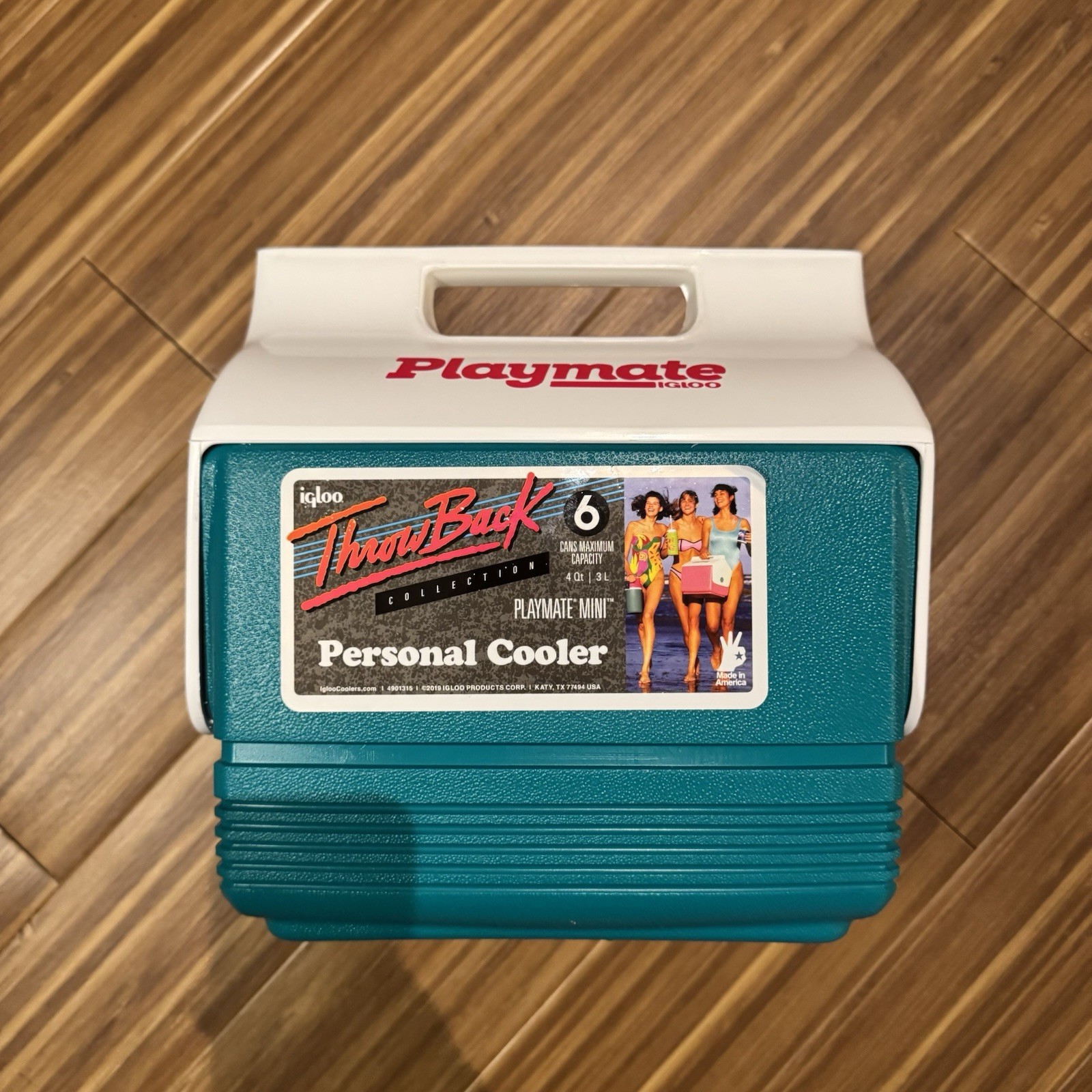 IGLOO Playmate Mini 4 QT Hard Cooler, Throwback