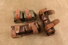 3X Russian Mosin Nagant Leather and Canvas Double Ammo Pouch w/ Stripper Clips — photo 6