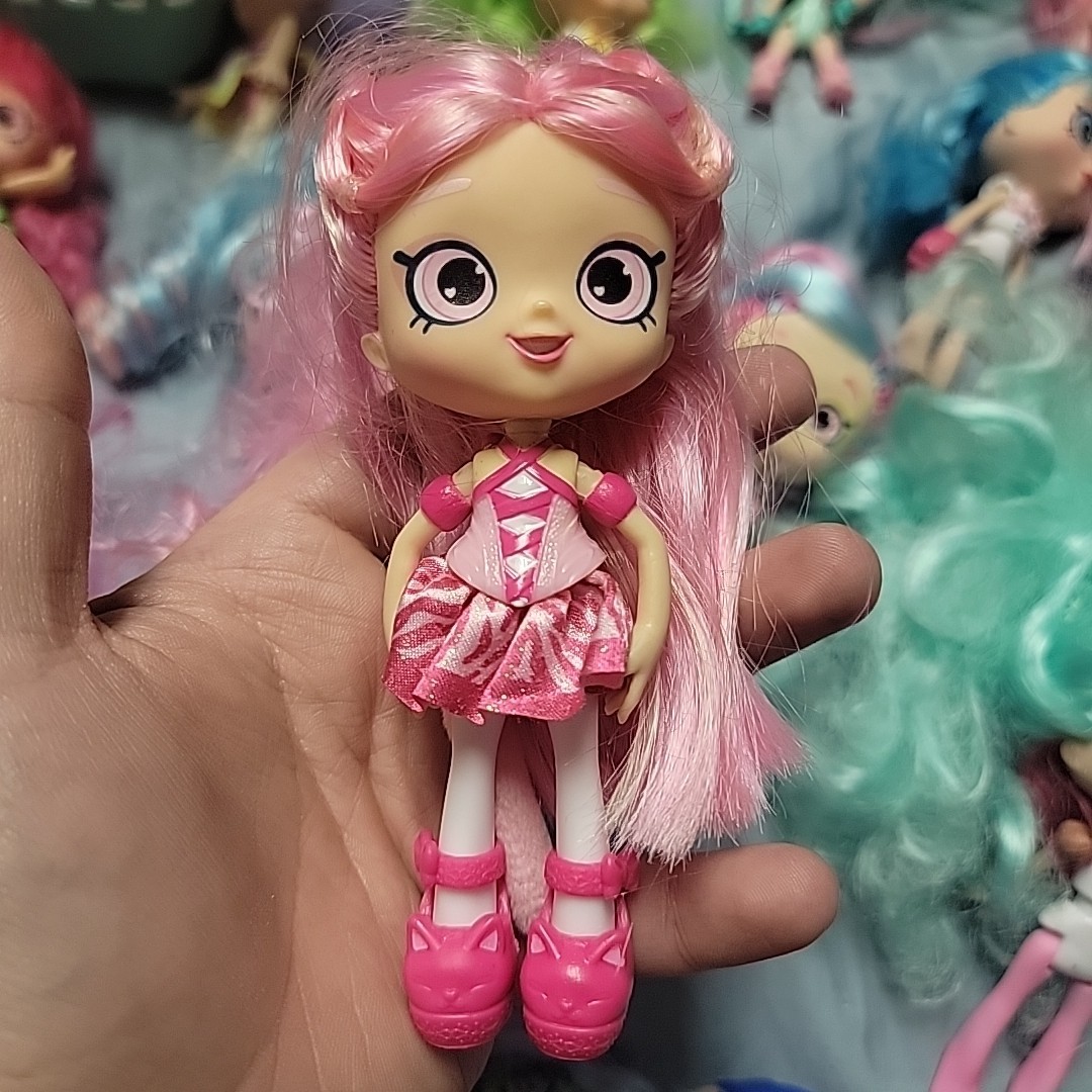 Shopkins Shoppies PIROUETTA Doll Wild Style Glitzi Dancers Cat Kitty Shoes