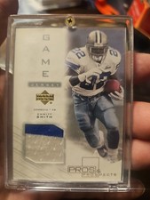 2001 Upper Deck Pros & Prospects - Game Jersey Emmitt Smith #ES-J (MEM)