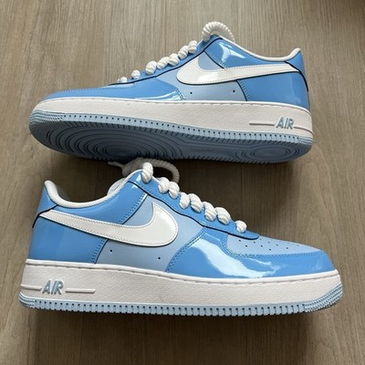 Nike Air Force 1 '07 LV8 Psychic Blue Patent HV9405-400 Size 8.5-12 Men