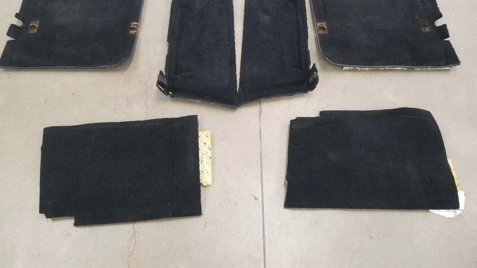 Lamborghini Gallardo 2004 interior cabina alfombra forro conjunto negro Foto 3 de 4