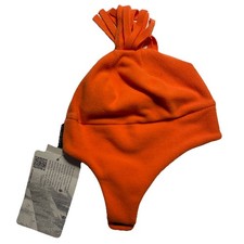 Obermeyer Orange Orbit Fleece Hat Size Child L/XL