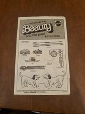 Barbie Vintage Beauty And Her Pups Manual de instrucciones 1981